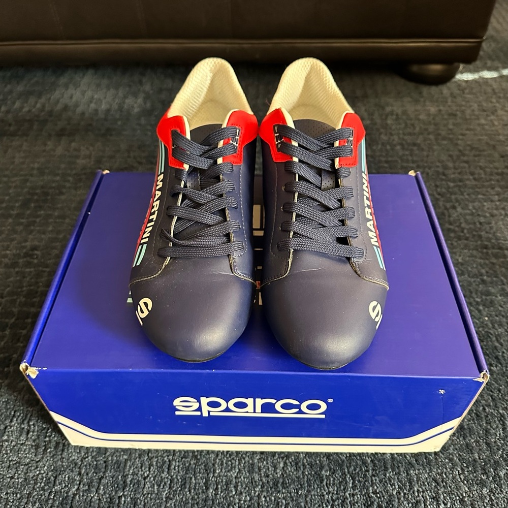 Sparco SL-17 Men's Blu Martini Driving Shoes